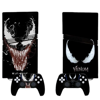 Комплект виниловых наклеек VENOM для Sony PlayStation 5 PRO Digital Edition и Dualsense
