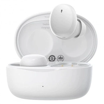 Беспроводные Bluetooth наушники Baseus Bowie E2 True Wireless TWS Earphones BT5.2, 300mAh/40mAh, 25h (NGTW090002) White