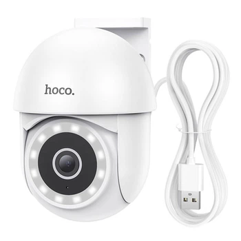 Смарт Камера Уличная Hoco D2 Wireless Цвет Белый