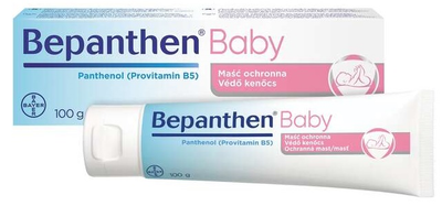 Maść ochronna Bayer Bepanthen Baby pod pieluszki 100 g (5908229301722)