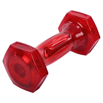 Гантель для фитнеса Zelart Jelly Urethane Coated Dumbbells TA-2946-2_5LB 1.13 кг Красный