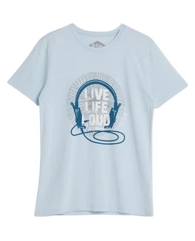 Футболка мужская Lee Cooper Paul 232LCM242076BLUE XXL голубая (8682272445431)