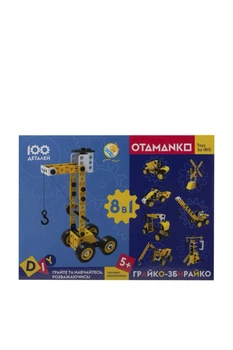 Конструктор OTAMANKO гнучкий ГРАЙКО-ЗБИРАЙКО колір різнокольоровий OTAMANKO ЦБ-00278205