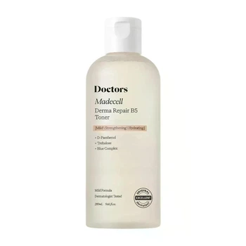 Зволожуючий тонер-есенція з Д-пантенолом Doctors (Theralogic) Madecell Derma Repair B5 Toner 260 мл