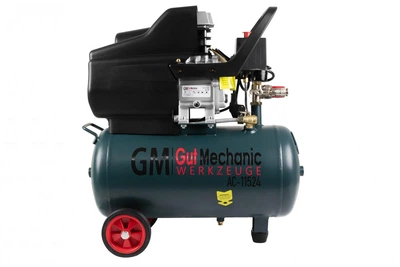 Компресор повітряний GUT MECHANIC 24Л 1.5KW 220V 198Л/ХВ AC-11524