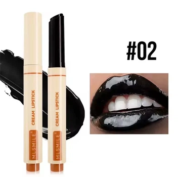 Блиск для губ Cream Lipstick MLSMILE No2 чорний