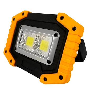 Светодиодный фонарь Lemanso 10W 6500K 500lm IP54 c USB LMP101