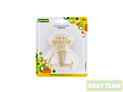 Игрушка детская. Прорезыватель силиконовый "Животные" (4029)
