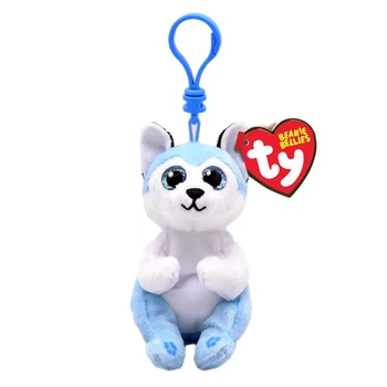 Детская игрушка мягконабивная TY Beanie Bellies Хаски THUNDER 12см, 43105