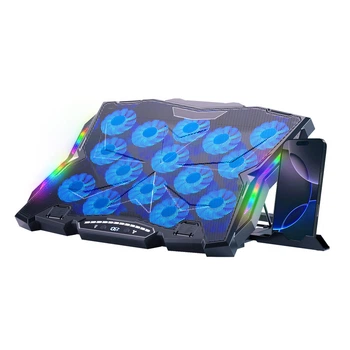 Охлаждающая подставка для ноутбука DYXON MEGAFREEZE 13 Gaming PRO RGB illumination Black
