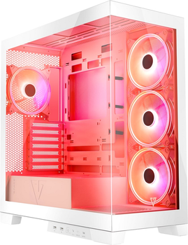 Корпус Modecom Volcano Space Apex ARGB Midi White (AT-SPACE-PG-20-000000-000)