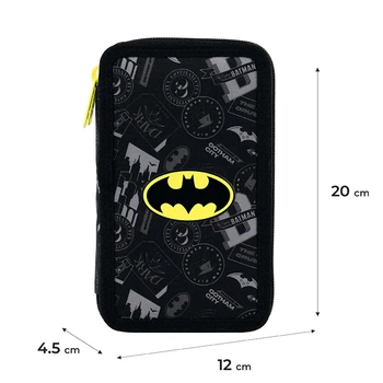 Пенал без наповнення Kite DC Batman 2 відділення