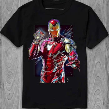 Футболка чоловіча Iron Man Комікс про Залізну Людину неоновий PG02447 goodreclama XXL Чорний