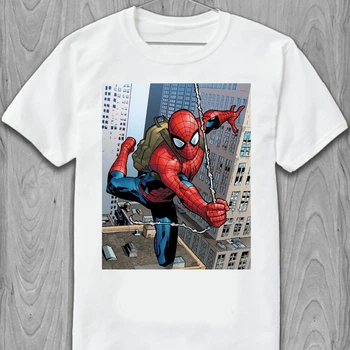 Чоловіча футболка Людина-павук (Spiderman) PG02366 goodreclama XS Білий