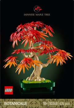 Конструктор LEGO Botanicals Бонсай из японского красного клена 474 детали (10348)