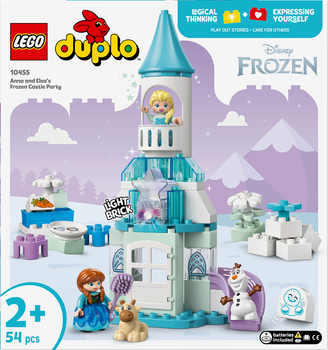 Конструктор LEGO DUPLO Disney Вечеринка в ледяном дворце Эльзы и Анны 54 детали (10455)