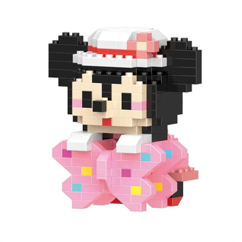 Конструктор фігурка Пікселі BRICKS Мінні Маус Minnie Mouse підвісна