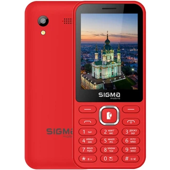 Мобильный телефон Sigma mobile X-style 31 Power Type-C Dual Sim Red