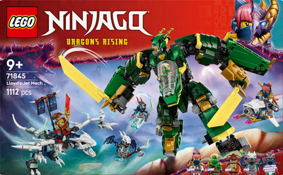 Конструктор LEGO Ninjago Реактивный робот Ллойда 1112 детали (71845)