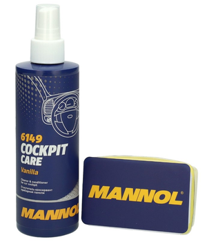 для догляду за панеллю приладів автомобіля Mannol Cockpit Care Vanilla 6149 250 мл (4036021996783)