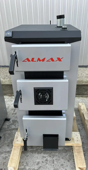 Твердотопливный котел длительного горения ALMAX class B 24 кВт с автоматикой