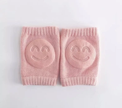 Наколінники дитячі для повзання one size рожевий
