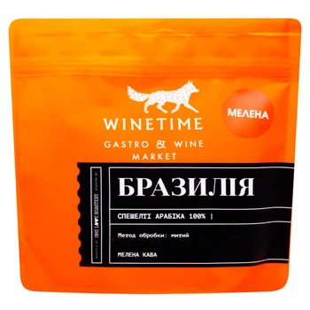 Кава мелена Бразилія Winetime 250 г (20552604)
