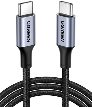 Kabel Ugreen US316 USB Type-C do USB Type-C Cable Aluminum Case with Braided 1.5 m Black (UGR-70428)