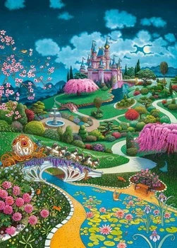 Пазли Castorland Замок Попелюшки на 180 елементів
