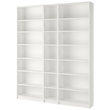 Полка с выдвижным ящиком BILLY IKEA 890.178.27 белый