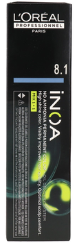 Фарба для волосся L'oreal Professionnel Inoa 8.1 Light Ash 60 г (3474637130183)