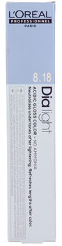 Farba do włosów L'oreal Professionnel Dia Light 8.18 Light Ash Blond 50 ml (3474637156558)