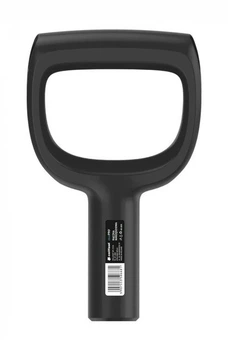Ручка для черенка Cellfast Ideal Pro 40-214 черная, универсальная пластмассовая рукоятка для лопаты
