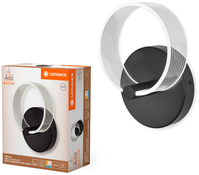 Бра LEDVANCE DECOR CIRCLE WALL 8W 370 Lm CCT 3000-4200-6500К (4058075838680)