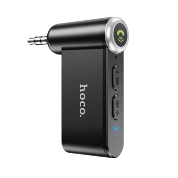 Bluetooth-ресивер HOCO E58 Magic music car AUX BT5.0 receiver 140mAh Black (6931474748768)