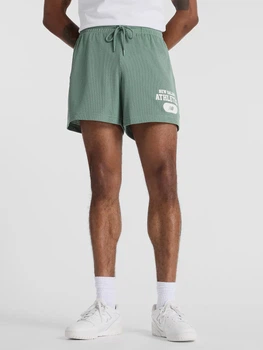 Спортивні шорти чоловічі New Balance Heritage Mesh Graphic Short 5" MS51514DKJ M Зелені (197967260629)