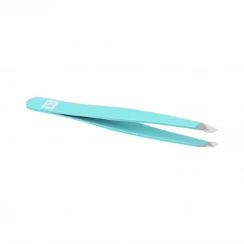 Пинцет голубой Ilu Slant Tweezers Turquoise 1 шт (5903018915876)