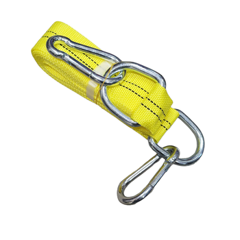 Дорожная карта DK46-PP245-1 Трос буксировочный лента 2т. 50мм x 4.5м карабин
