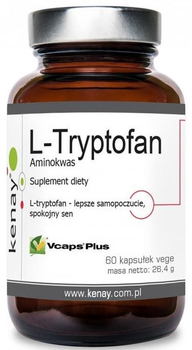 Aminokwas Kenay L-tryptofan 60 kapsułek (5900672154207)