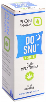 Натуральна дієтична добавка Plon Pharm Forte для сну 10 мл (5904484154103)