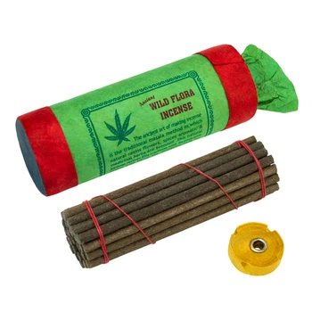 Благовония тибетские BA Дикие травы Wild Florа 12,8x4x4 см Зеленый (04041)