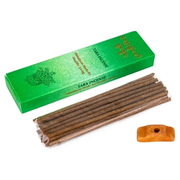 Благовония Тибетские Gangchen Тара Tara 20 шт. 16х4,4х1,8 см Зелёный (25972)