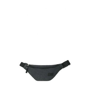 Сумка - бананка на пояс Exodus Leather Canvas P2103Ex021 24 Х 12 Х 6 См Серый
