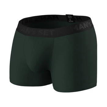 Боксери чоловічі анатомічні MAN's SET Intimate 2.1 Black Series 3XL Темно-зелений