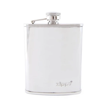 Фляга Zippo стальная полированный хром 180мл 6 oz (2005268)