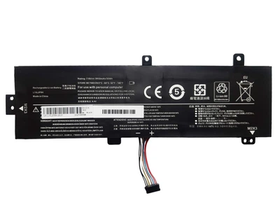 Батарея для ноутбука Lenovo IdeaPad 310-15 L15L2PB4, 3950mAh (30Wh), 2cell, 7.6V, Li-ion, черная