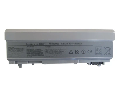 Батарея для ноутбука Dell Latitude E6400 PT434, 7800mAh, 9cell, 11.1V, Li-ion, серая,