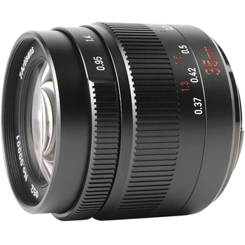 Объектив 7Artisans 35mm f/0.95 для Micro Four Thirds, Черный