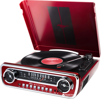 Проигрыватель винила ION Mustang LP Red (IMUSTLPRED)