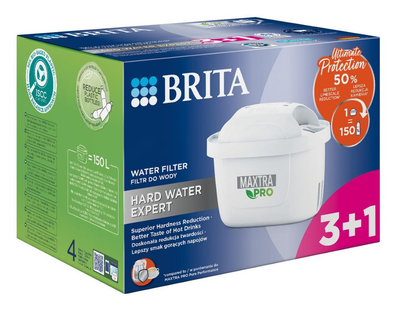 Набор Картриджей BRITA MXPro Limescale для жорсткої води 3+1шт (1051773)